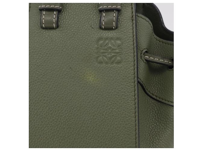 LOEWE Hammock Mini Hand Bag Leather 2way Khaki - Ansicht 3
