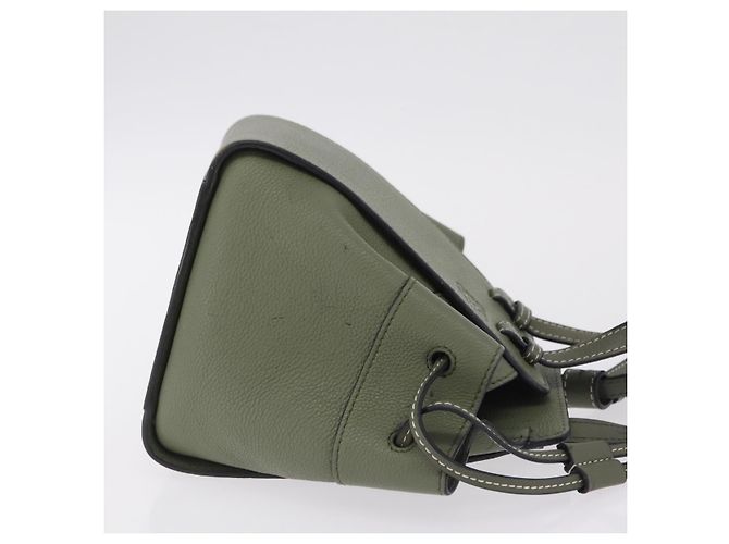 LOEWE Hammock Mini Hand Bag Leather 2way Khaki - Ansicht 6
