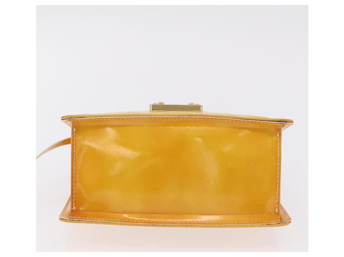 LOUIS VUITTON Monogram Vernis Spring Street Bag Lime Yellow M91068 - vista 10