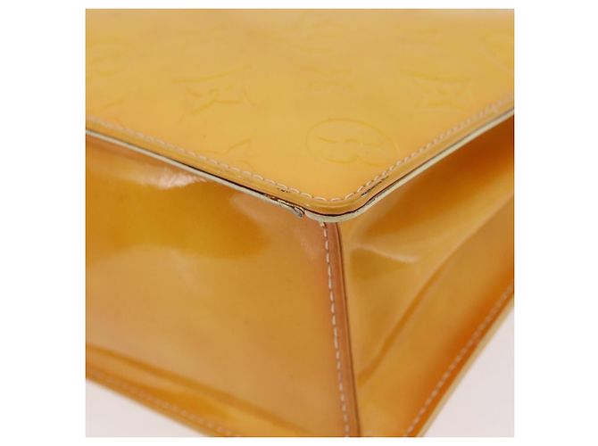 LOUIS VUITTON Monogram Vernis Spring Street Bag Lime Yellow M91068 - vista 14