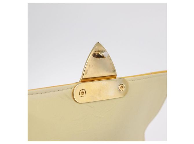 LOUIS VUITTON Monogram Vernis Spring Street Bag Lime Yellow M91068 - vista 19
