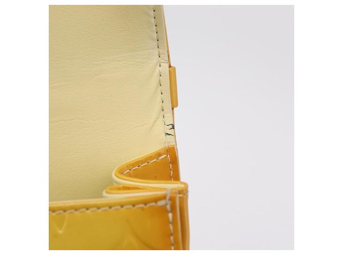 LOUIS VUITTON Monogram Vernis Spring Street Bag Lime Yellow M91068 - vista 21