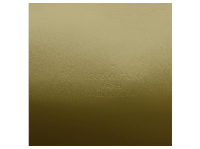 LOUIS VUITTON Monogram Vernis Spring Street Bag Lime Yellow M91068 - vista 23