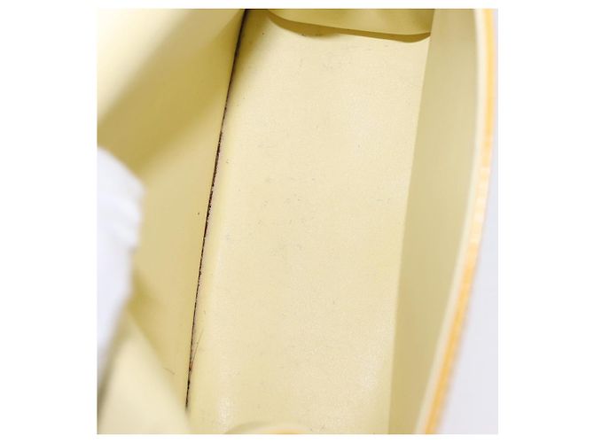 LOUIS VUITTON Monogram Vernis Spring Street Bag Lime Yellow M91068 - vista 24
