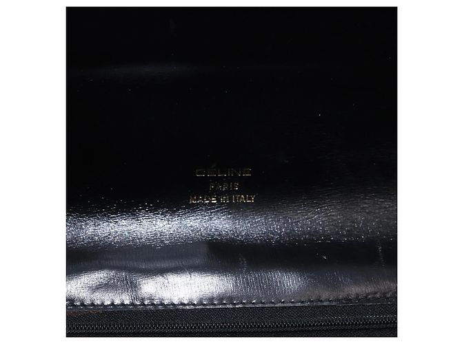Céline CELINE Shoulder Bag Leather Black Gold - vista 12