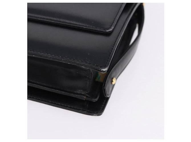 Céline CELINE Shoulder Bag Leather Black Gold - vista 14