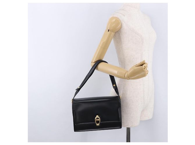 Céline CELINE Shoulder Bag Leather Black Gold - vista 26