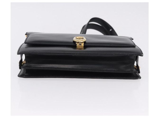 Céline CELINE Shoulder Bag Leather Black Gold - vista 6