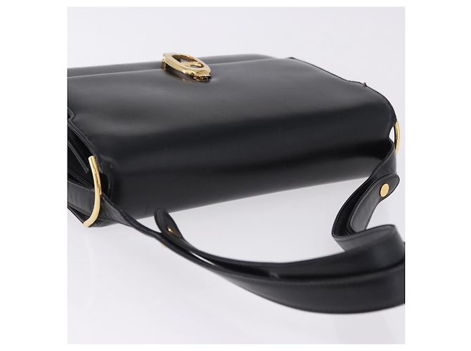 Céline CELINE Shoulder Bag Leather Black Gold - vista 7