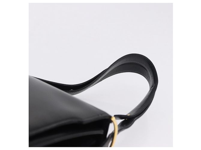 Céline CELINE Shoulder Bag Leather Black Gold - vista 9