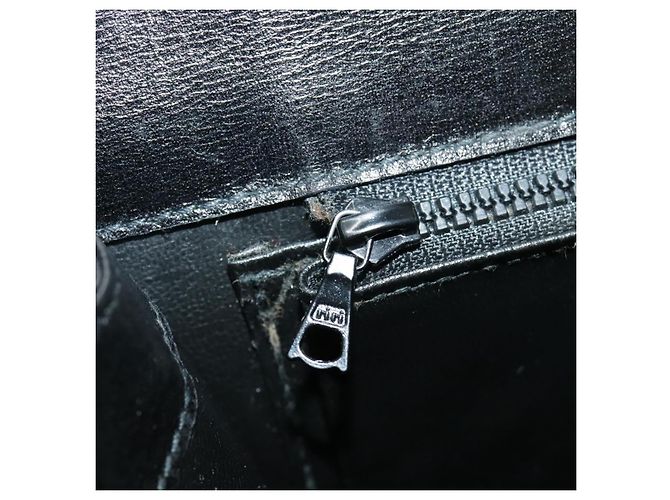 Céline CELINE Shoulder Bag Leather Black Gold - vista 24