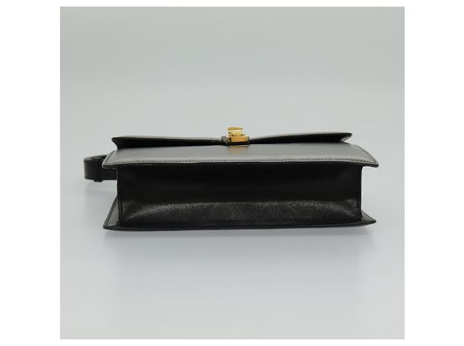 Céline CELINE Shoulder Bag Leather Black Gold - vista 5