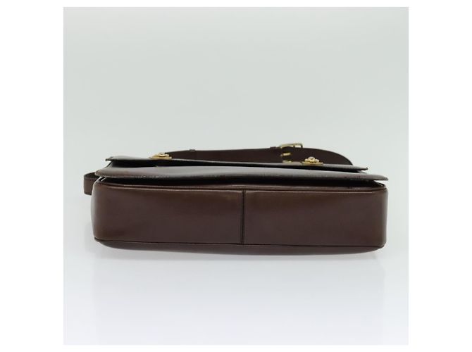 Céline CELINE Shoulder Bag Leather Brown Gold - vista 5