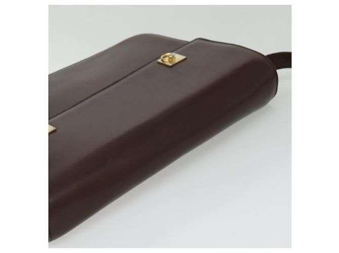 Céline CELINE Shoulder Bag Leather Brown Gold - vista 6