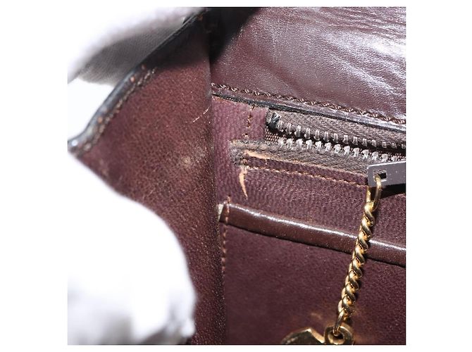 Céline CELINE Handtasche Leder Braun Gold - Ansicht 12