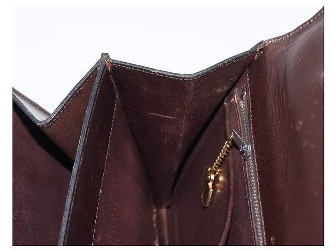 Céline CELINE Handtasche Leder Braun Gold - Ansicht 20
