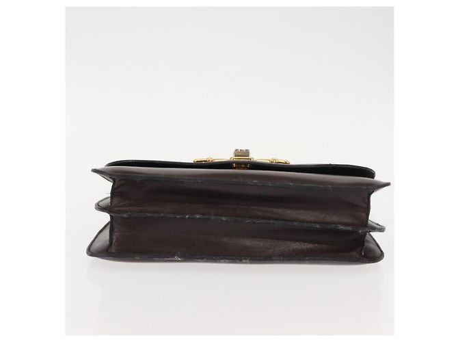 Céline CELINE Handtasche Leder Braun Gold - Ansicht 5