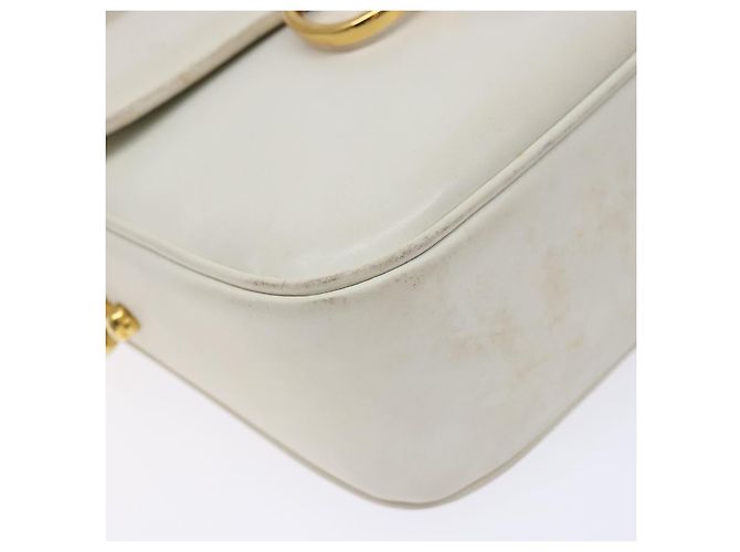 Céline CELINE Shoulder Bag Leather Gold White - vista 14
