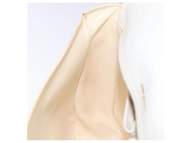 Céline CELINE Shoulder Bag Leather Gold White - vista 20