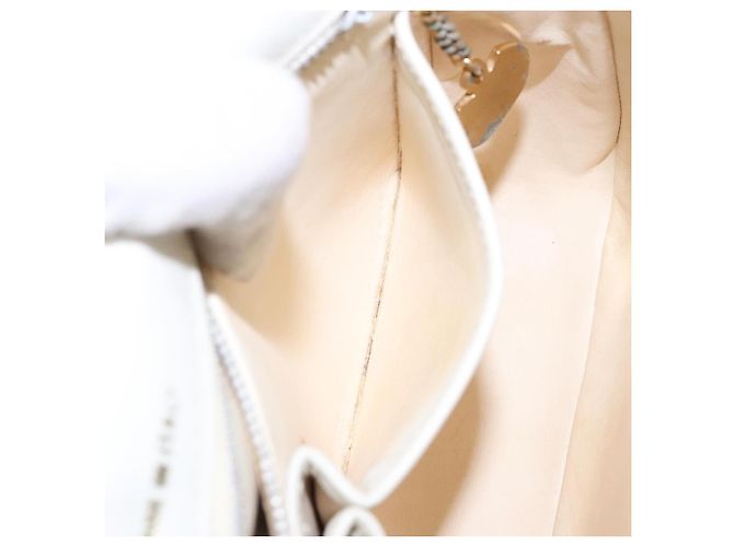 Céline CELINE Shoulder Bag Leather Gold White - vista 21