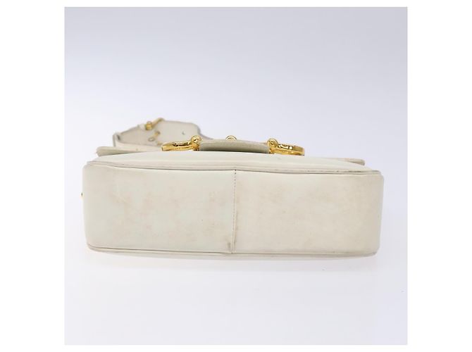 Céline CELINE Shoulder Bag Leather Gold White - vista 5