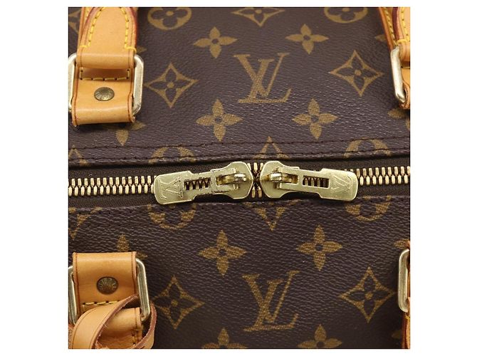 LOUIS VUITTON Monogram Keepall 55 Boston Bag M41424 LV - vista 14