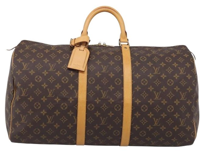 LOUIS VUITTON Monogram Keepall 55 Boston Bag M41424 LV - vista 2