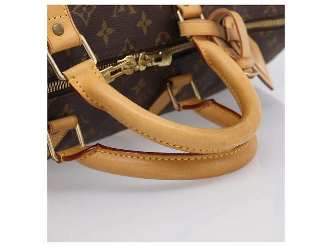LOUIS VUITTON Monogram Keepall 55 Boston Bag M41424 LV - vista 7