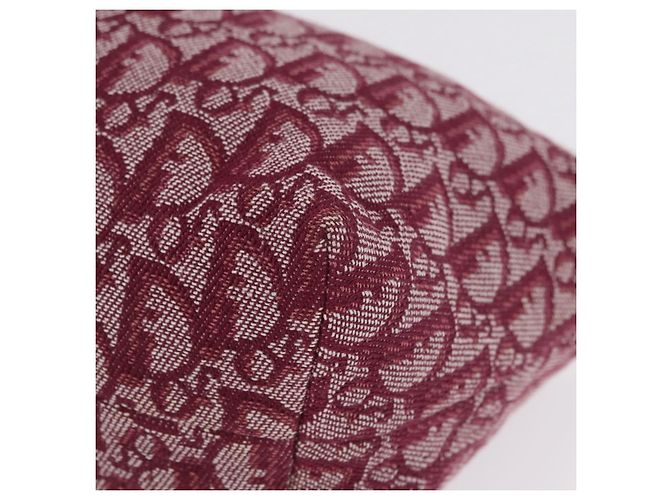 Christian Dior Trotter Canvas Hand Bag Red Gold - vista 13