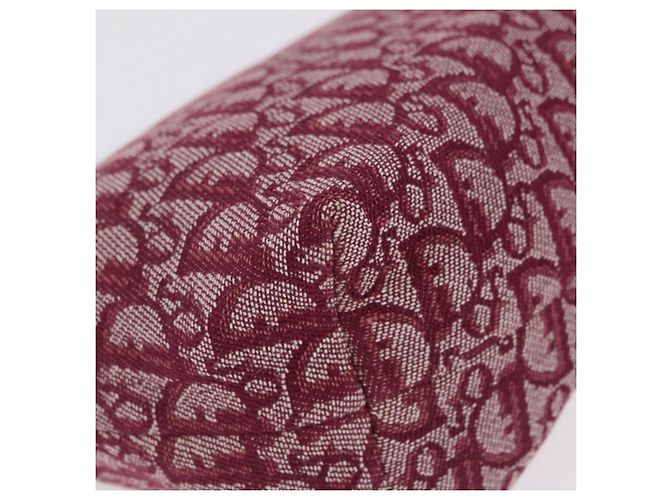 Christian Dior Trotter Canvas Hand Bag Red Gold - vista 14