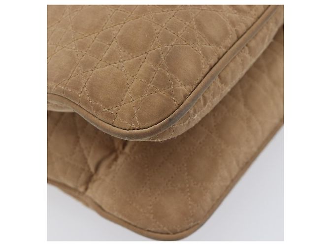 Christian Dior Canage Tote Bag Nylon Beige Gold - vista 12