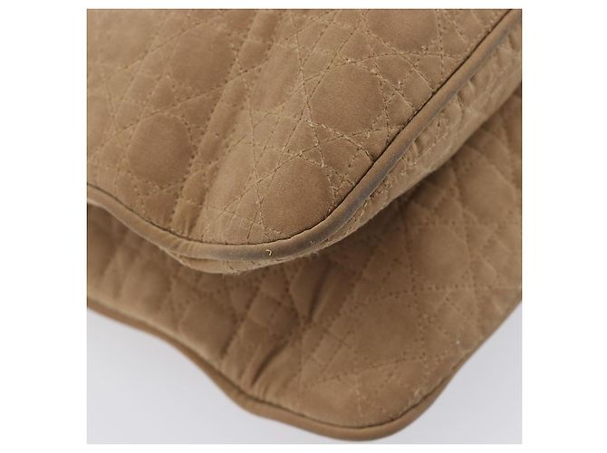 Christian Dior Canage Tote Bag Nylon Beige Gold - vista 14