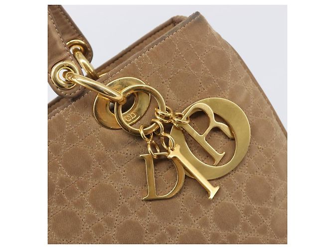 Christian Dior Canage Tote Bag Nylon Beige Gold - vista 15