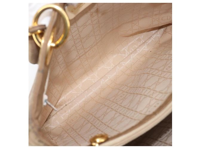 Christian Dior Canage Tote Bag Nylon Beige Gold - vista 20