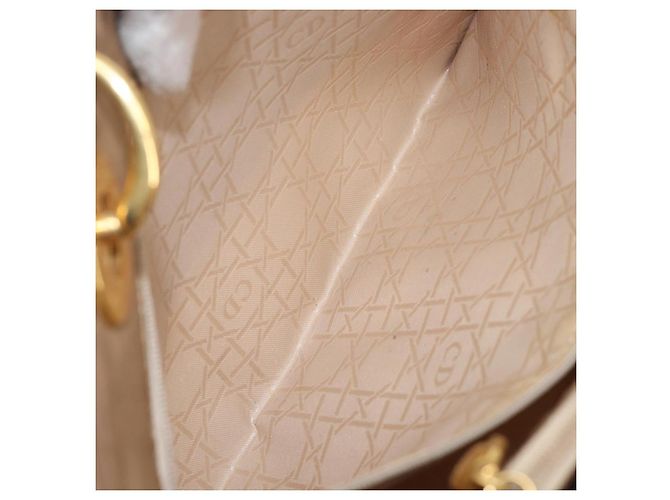 Christian Dior Canage Tote Bag Nylon Beige Gold - vista 24