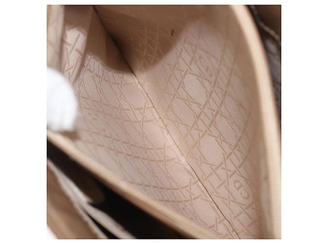 Christian Dior Canage Tote Bag Nylon Beige Gold - vista 26