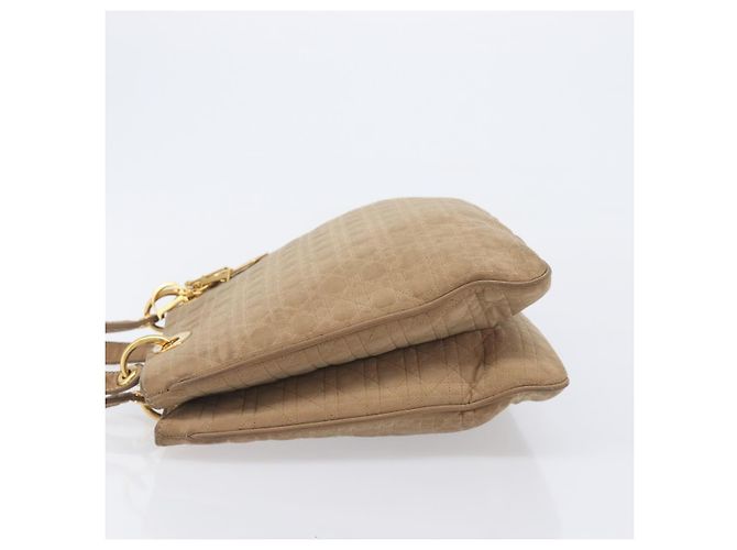 Christian Dior Canage Tote Bag Nylon Beige Gold - vista 5