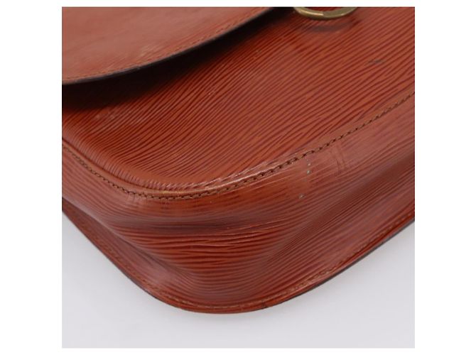 Saint-Cloud LOUIS VUITTON Epi Saint Cloud GM Shoulder Bag Brown M52193 LV - vista 11