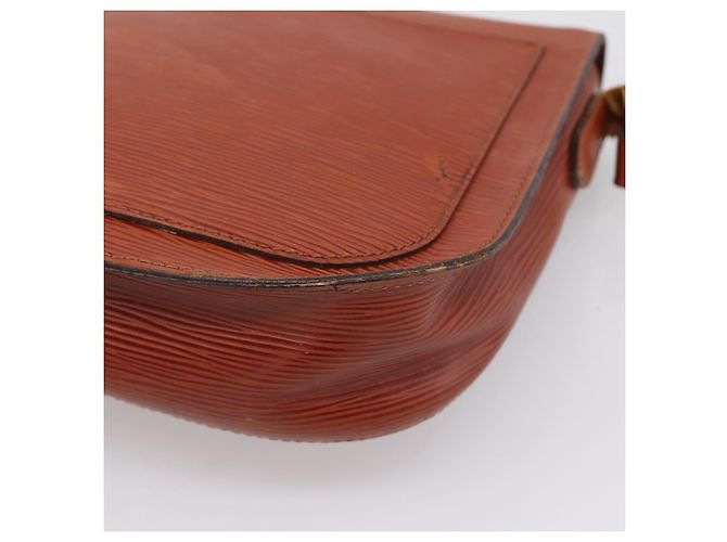 Saint-Cloud LOUIS VUITTON Epi Saint Cloud GM Shoulder Bag Brown M52193 LV - vista 12