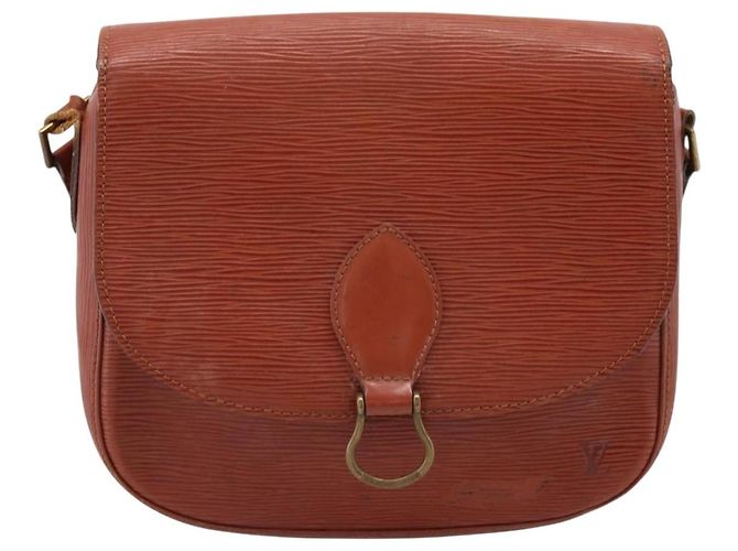 Saint-Cloud LOUIS VUITTON Epi Saint Cloud GM Shoulder Bag Brown M52193 LV - vista 2