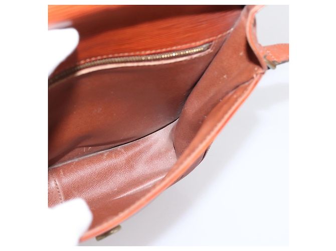 Saint-Cloud LOUIS VUITTON Epi Saint Cloud GM Shoulder Bag Brown M52193 LV - vista 21