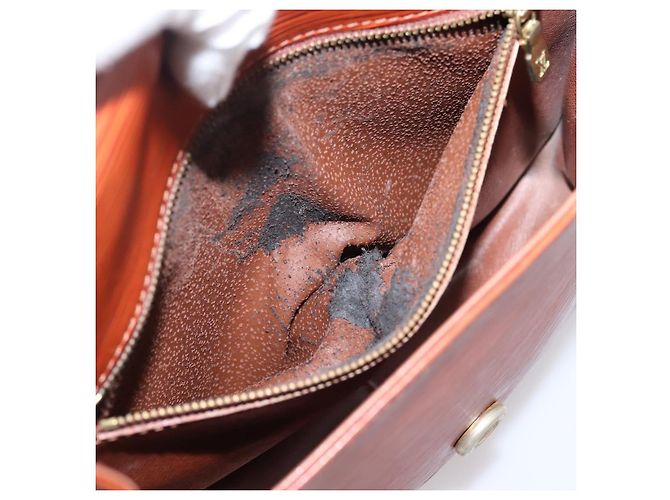 Saint-Cloud LOUIS VUITTON Epi Saint Cloud GM Shoulder Bag Brown M52193 LV - vista 24