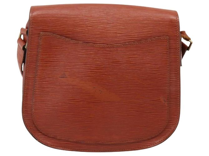 Saint-Cloud LOUIS VUITTON Epi Saint Cloud GM Shoulder Bag Brown M52193 LV - vista 3
