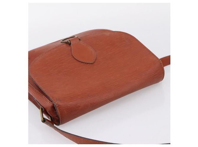Saint-Cloud LOUIS VUITTON Epi Saint Cloud GM Shoulder Bag Brown M52193 LV - vista 6