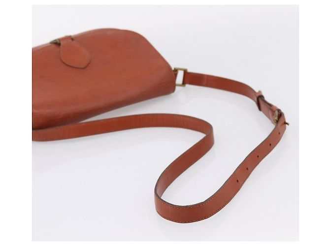 Saint-Cloud LOUIS VUITTON Epi Saint Cloud GM Shoulder Bag Brown M52193 LV - vista 7