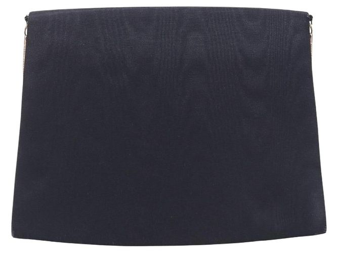 Christian Dior Shoulder Bag Nylon Black Gold Tone - vista 3