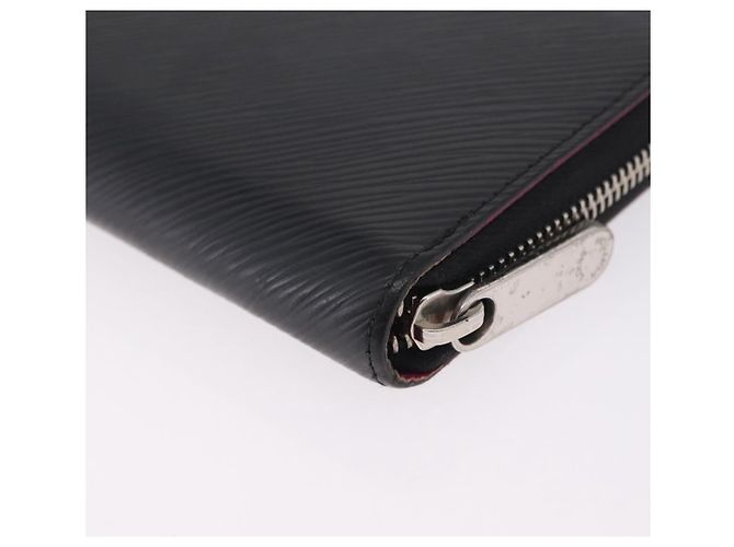 LOUIS VUITTON Epi Zippy Wallet Long Wallet Black M64838 LV - vista 11
