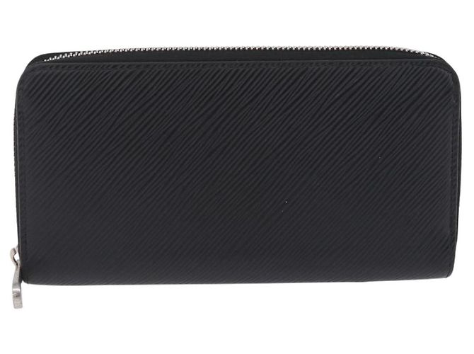 LOUIS VUITTON Epi Zippy Wallet Long Wallet Black M64838 LV - vista 2