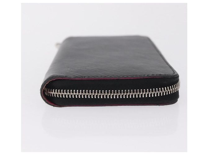 LOUIS VUITTON Epi Zippy Wallet Long Wallet Black M64838 LV - vista 4