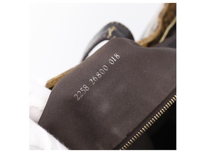 FENDI Zucchino Canvas Tote Bag Coated Canvas Beige Gold - vista 23